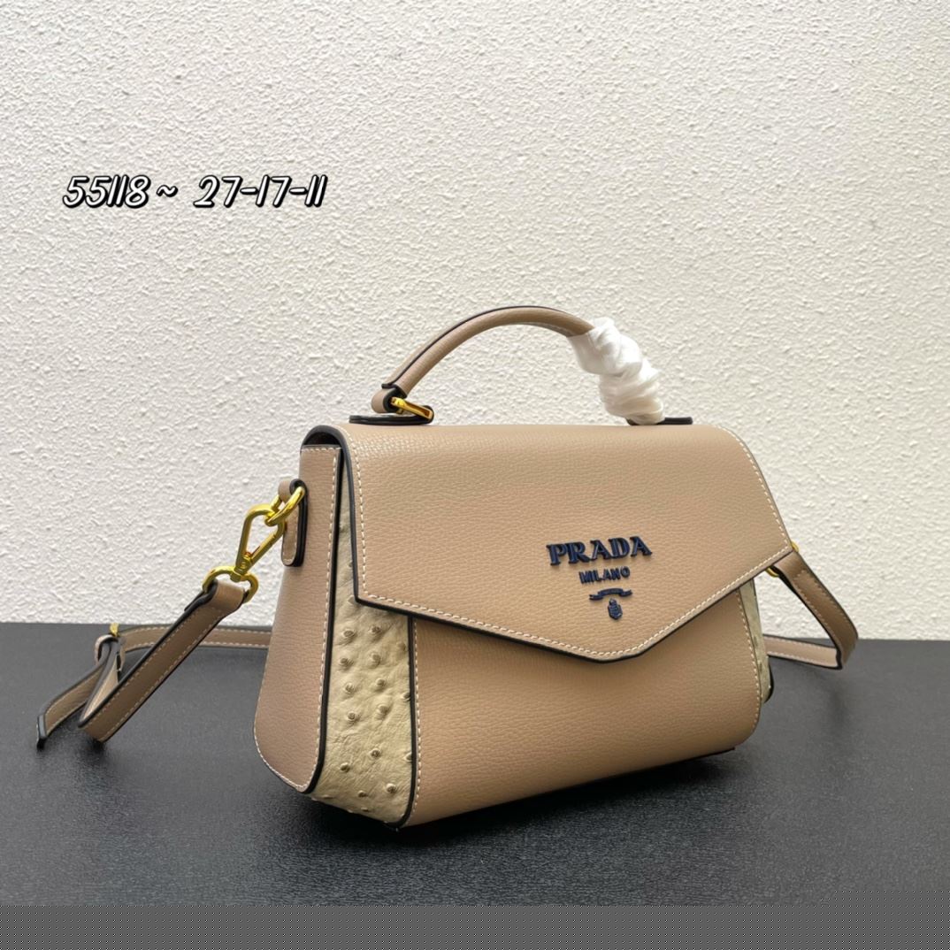 Pra*a top handle bags
